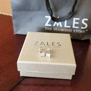 💕 1ct natural diamond stud earrings